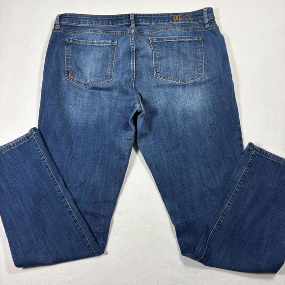 Kut From The Kloth Womens Jeans Size 16 Boyfriend Blue Denim Relaxed Y2K Vintage - Picture 13 of 16